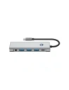 Kup Tech-Protect HB04 HUB Adapter 9in1 USB-C + USB-A 2.0 + USB-A 3.0 + HDMI 4K60Hz + SD/TF + PD 100W + Jack 3.5mm Gri Spațial - THP3867 - {ean13} - Sklep Home Screen