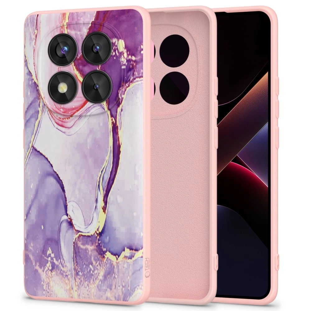Etui Tech-Protect Icon Xiaomi Redmi Note 14 Pro 5G / Poco X7 5G Marble