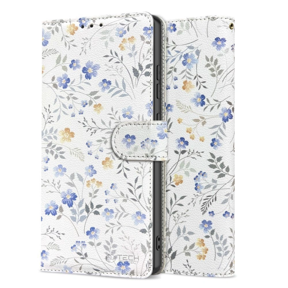 Etui z klapką Tech-Protect Wallet Xiaomi Redmi Note 14 Pro 5G / Pro+ Plus 5G / Poco X7 5G Spring Flowers