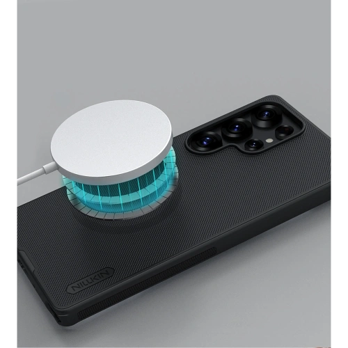 Kup Nillkin Super Frosted Shield Pro Magnetic tok MagSafe Samsung S25 Ultra fekete - NLK1667 - {ean13} - Sklep Home Screen