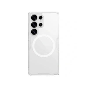 Buy Nillkin Nature TPU Pro Magnetic Case MagSafe Samsung Galaxy S25 Ultra white - NLK1668 - {ean13} - Home Screen Store Europe