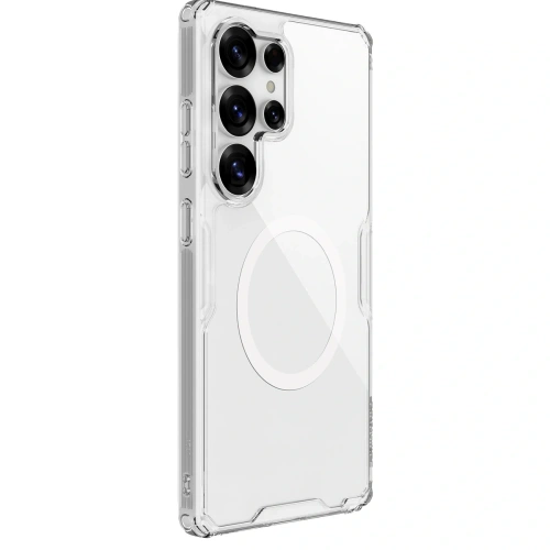 Buy Nillkin Nature TPU Pro Magnetic Case MagSafe Samsung Galaxy S25 Ultra white - NLK1668 - {ean13} - Home Screen Store Europe