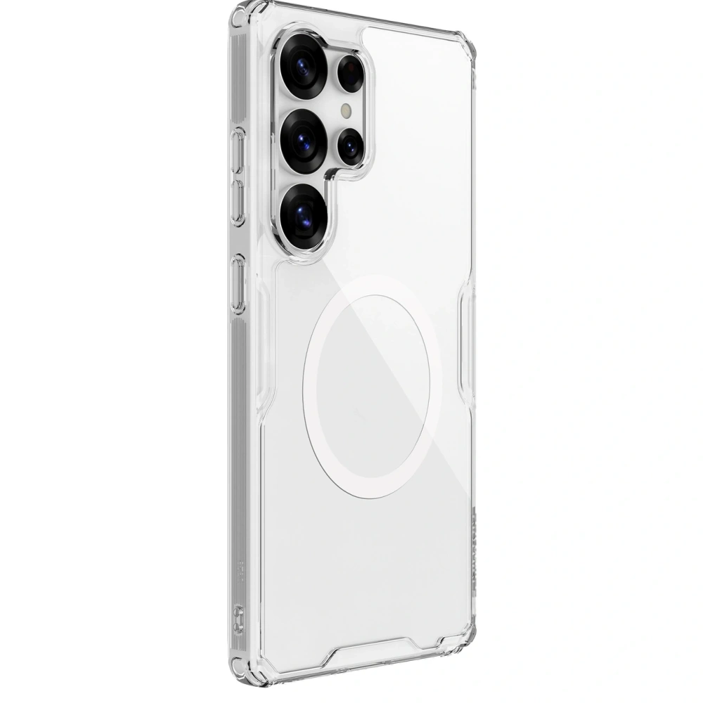 Etui Nillkin Nature TPU Pro Magnetic Case MagSafe Samsung Galaxy S25 Ultra białe
