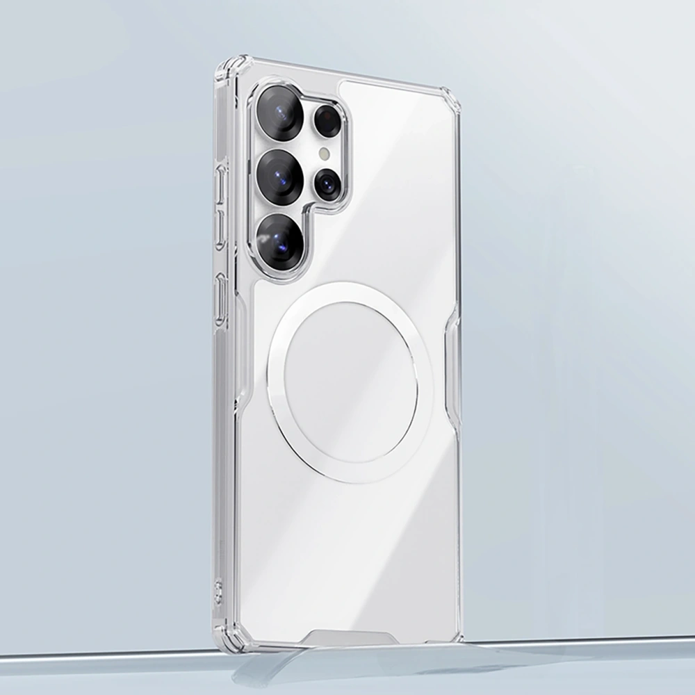 Etui Nillkin Nature TPU Pro Magnetic Case MagSafe Samsung Galaxy S25 Ultra białe