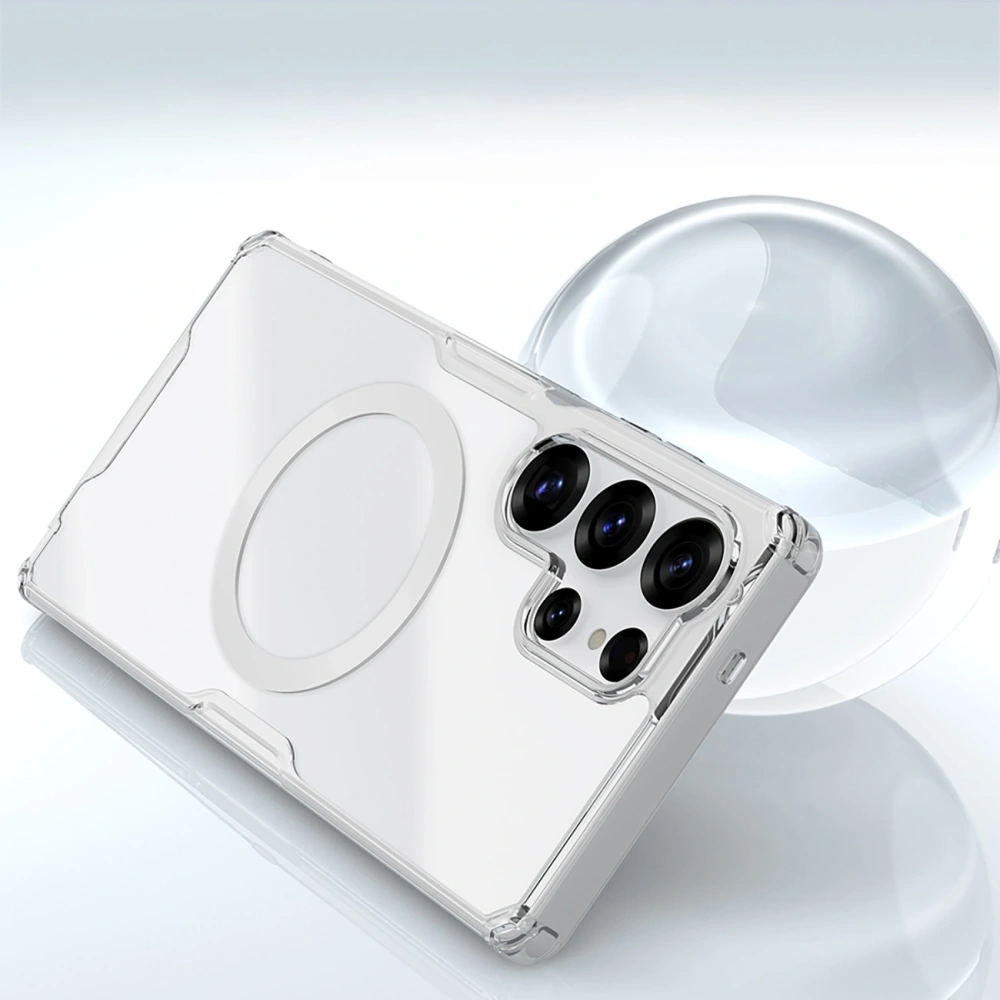 Etui Nillkin Nature TPU Pro Magnetic Case MagSafe Samsung Galaxy S25 Ultra białe