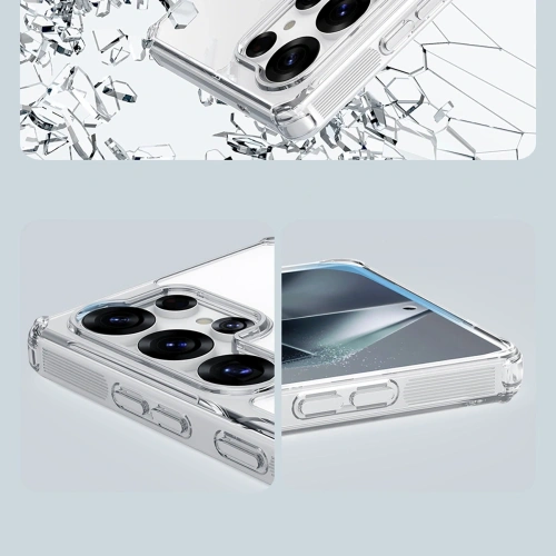Buy Nillkin Nature TPU Pro Magnetic Case MagSafe Samsung Galaxy S25 Ultra white - NLK1668 - {ean13} - Home Screen Store Europe