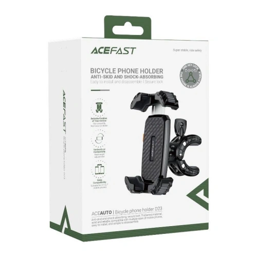 Kup Suport pentru telefon Acefast D23 pentru bicicletă (negru) - 3MK15893 - {ean13} - Sklep Home Screen
