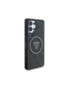 Kup Etui Guess 4G Glitter Triangle Buttons MagSafe do Samsung Galaxy S25 Ultra czarny - GUE4286 - {ean13} - Sklep Home Screen