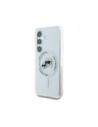Kup Etui Karl Lagerfeld Button Karl & Choupette Heads Printed Logo MagSafe do Samsung Galaxy S25 biały - KLD21882 - {ean13} - Sklep Home Screen
