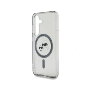 Kup Karl Lagerfeld Buton Karl & Choupette Capete Tipărit Logo MagSafe Samsung Galaxy S25+ Plus negru - KLD21883 - {ean13} - Sklep Home Screen