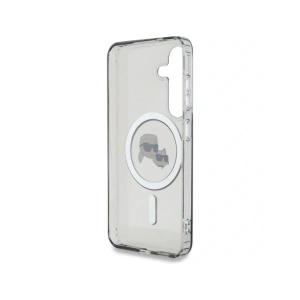 Kup Etui Karl Lagerfeld Button Karl & Choupette Heads Printed Logo MagSafe do Samsung Galaxy S25+ Plus czarny - KLD21883 - {ean13} - Sklep Home Screen