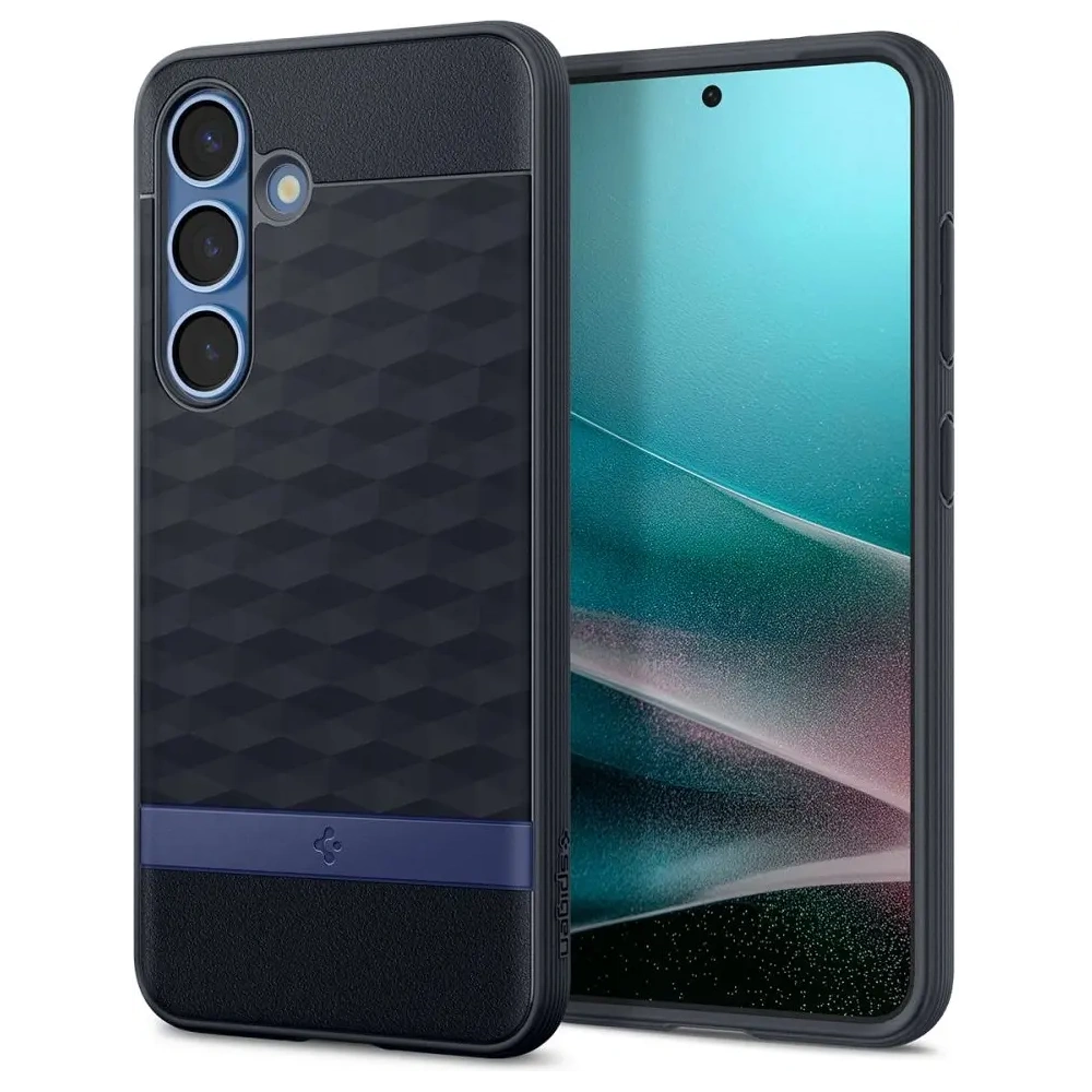 Etui Spigen Parallax Mag MagSafe Samsung Galaxy S25 Navy Violet