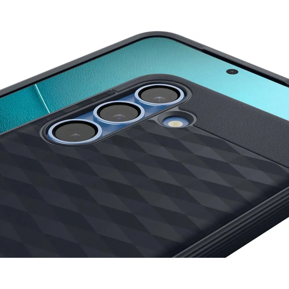 Etui Spigen Parallax Mag MagSafe Samsung Galaxy S25 Navy Violet