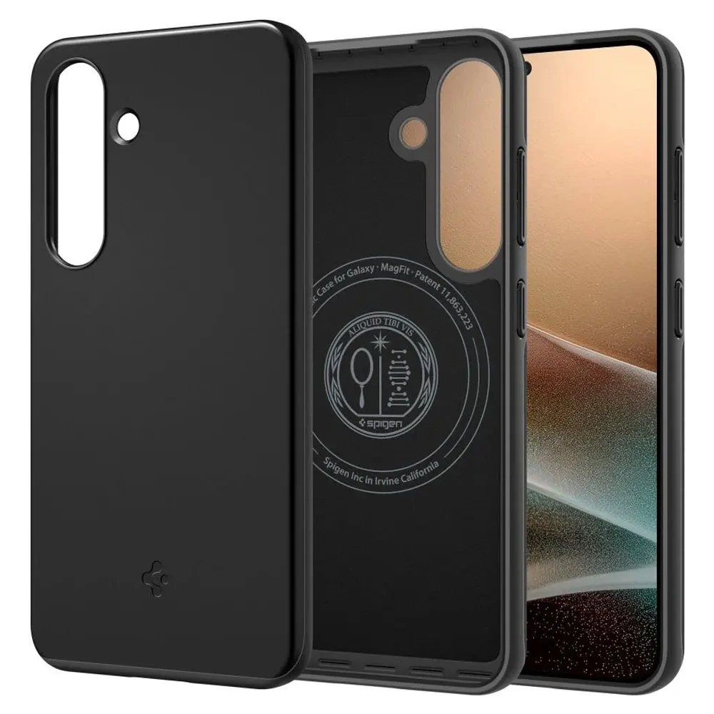 Etui Spigen Thin Fit Mag MagSafe Samsung Galaxy S25 Black