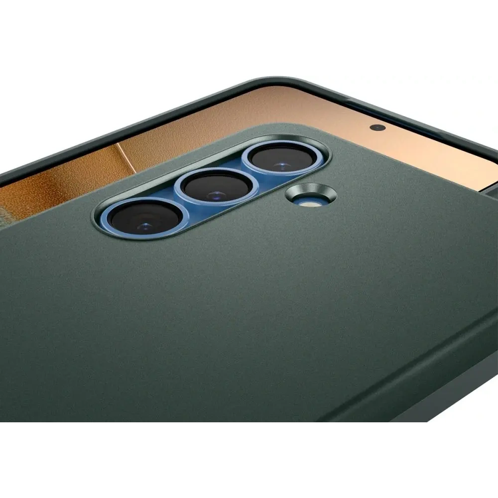 Etui Spigen Thin Fit Mag MagSafe Samsung Galaxy S25 Abyss Green