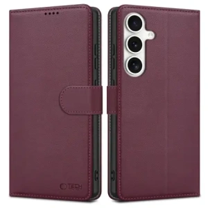 Kup Etui Tech-Protect Wallet Samsung Galaxy S25 Mulberry - THP3877 - {ean13} - Sklep Home Screen
