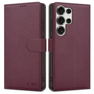 Buy Tech-Protect Wallet Samsung Galaxy S25 Ultra Mulberry - THP3878 - {ean13} - Home Screen Store Europe