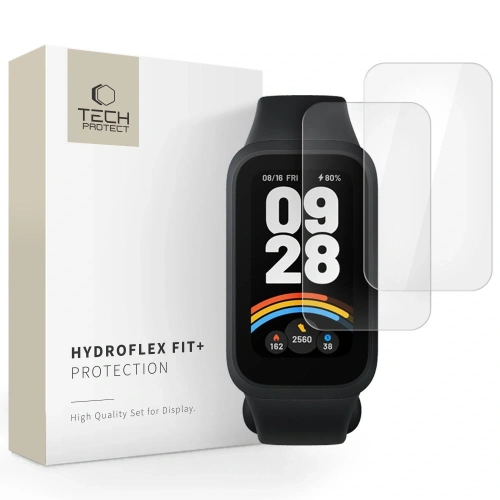 Kup Folia hydrożelowa Tech-Protect Hydroflex Fit+ Xiaomi Smart Band 9 Active Clear [2 PACK] - THP3879 - {ean13} - Sklep Home Screen