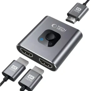 Kup Tech-Protect HB07 HUB Adapter 2in1 HDMI 4K 60Hz Space Grey - THP3885 - {ean13} - Sklep Home Screen