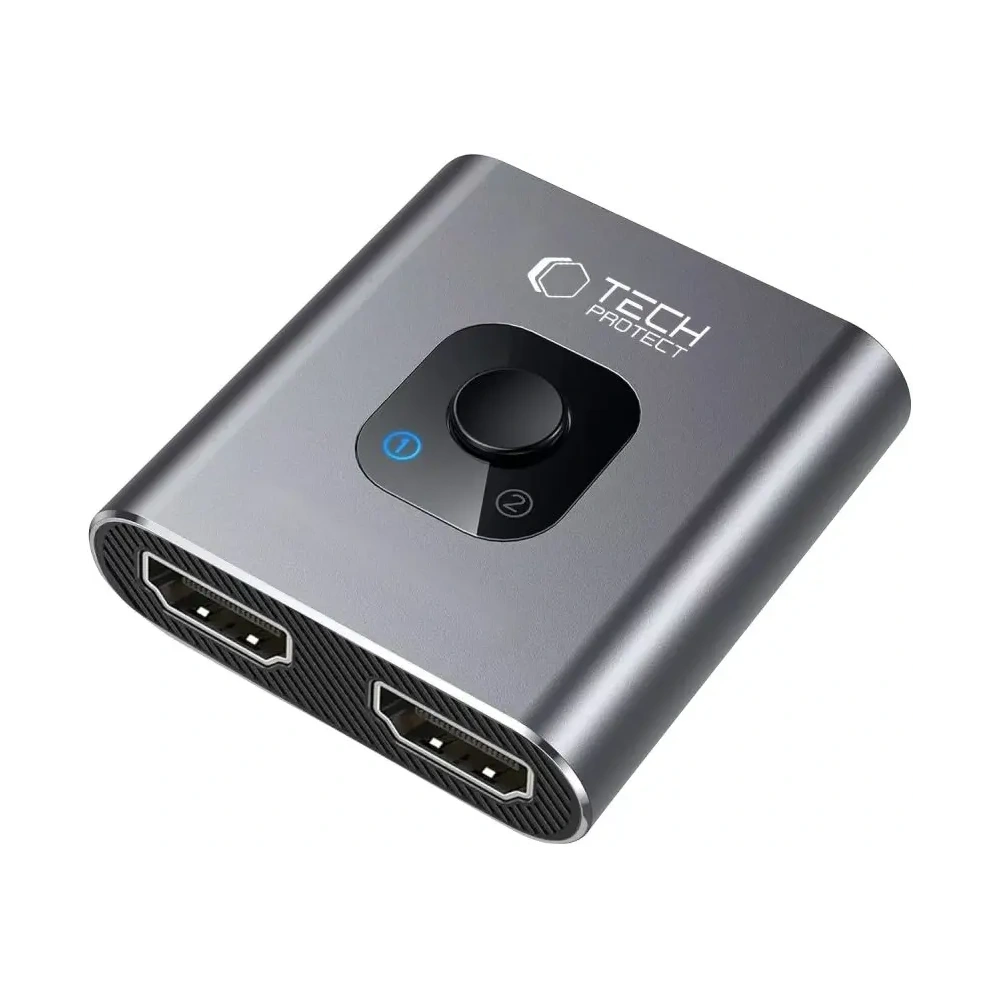 Adapter Tech-Protect HB07 HUB 2in1 HDMI 4K 60Hz Space Grey