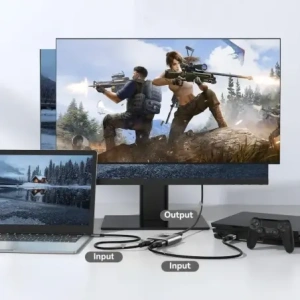Kup Tech-Protect HB07 HUB Adapter 2in1 HDMI 4K 60Hz Űrszürke - THP3885 - {ean13} - Sklep Home Screen