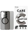 CARE a PanzerGlass Flagship Urban Combat Black QI Samsung Galaxy S25 füstös színben