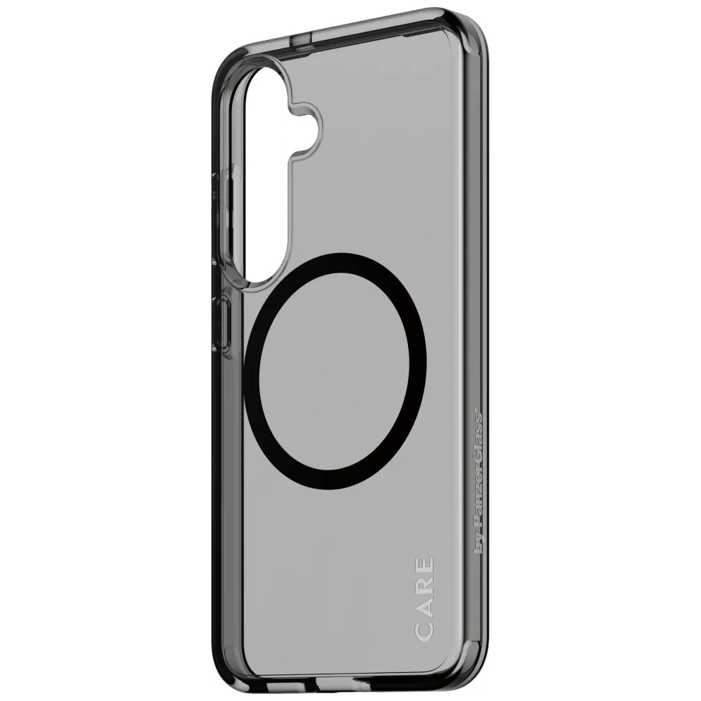 Etui CARE by PanzerGlass Flagship Urban Combat Black QI do Samsung Galaxy S25 dymny