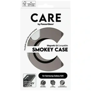 Kup CARE von PanzerGlass Flagship Urban Combat Schwarz QI Samsung Galaxy S25 rauchig - PZG758 - {ean13} - Sklep Home Screen