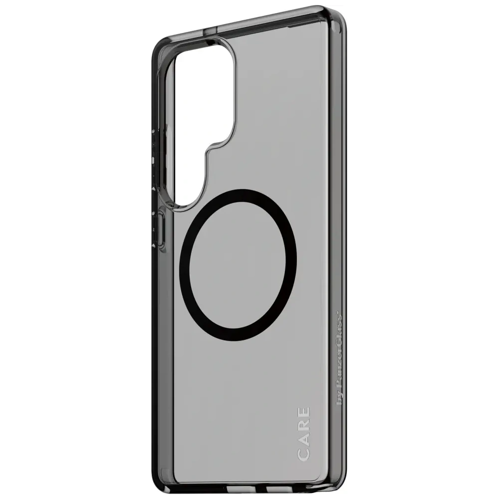 Etui CARE by PanzerGlass Flagship Urban Combat Black QI do Samsung Galaxy S25 Ultra dymny