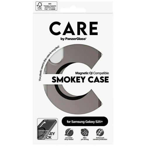 Kup Etui CARE by PanzerGlass Flagship Urban Combat Black QI do Samsung Galaxy S25+ Plus dymny - PZG762 - {ean13} - Sklep Home Screen