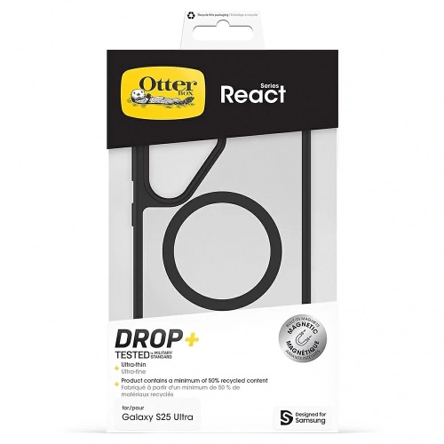 Buy Samsung Otterbox React Magnet Galaxy S25 Ultra black - SMG1251 - {ean13} - Home Screen Store Europe