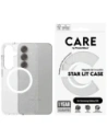 Etui CARE by PanzerGlass Flagship Urban Combat Starlight White QI do Samsung Galaxy S25 przezroczysty