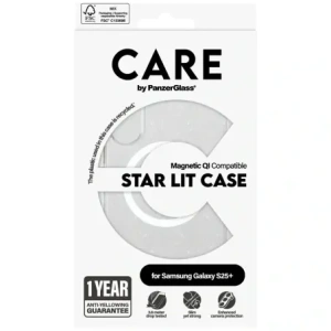 Kup Etui CARE by PanzerGlass Flagship Urban Combat StarLight White QI do Samsung Galaxy S25+ Plus průhledný - PZG765 - {ean13} - Sklep Home Screen