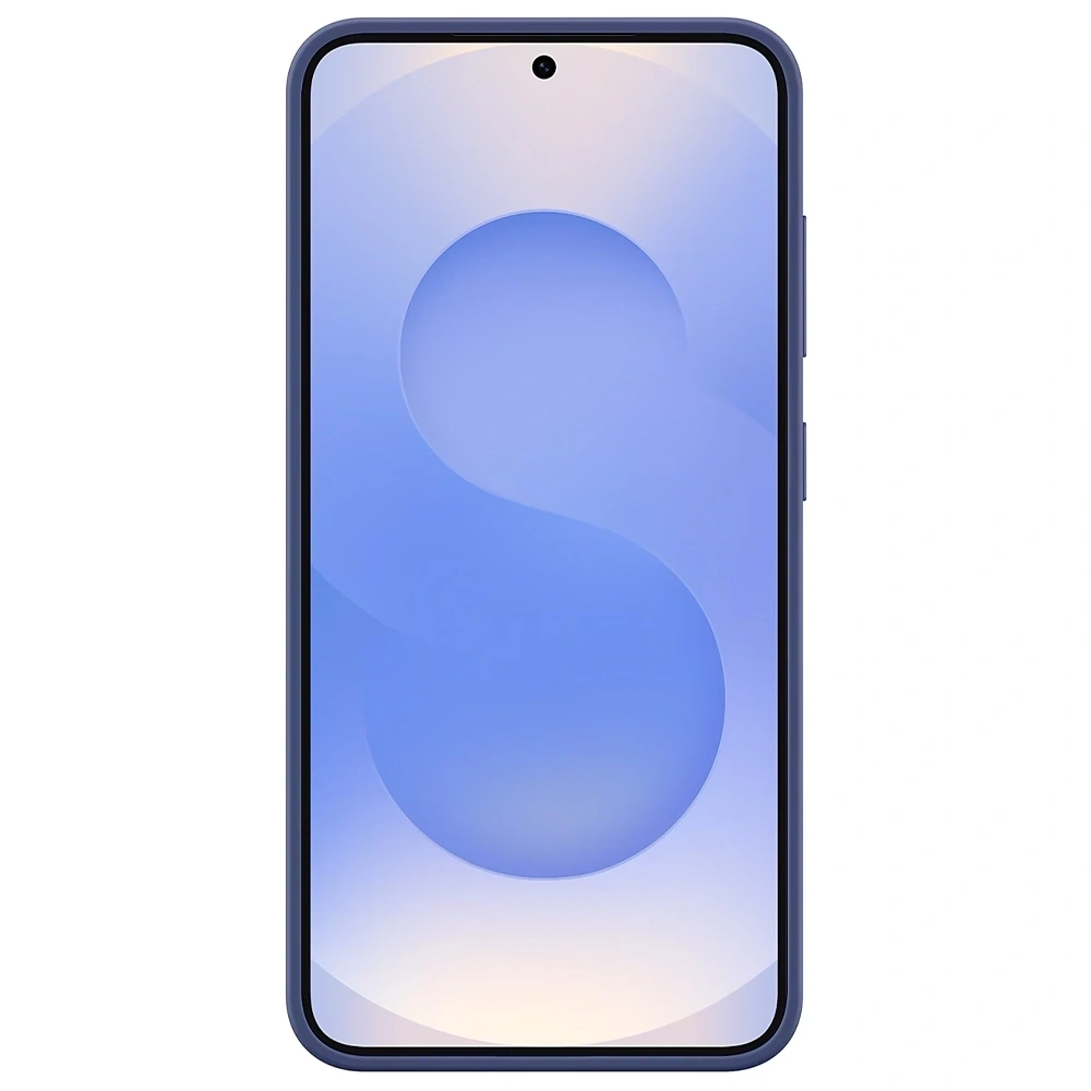 Etui Samsung Silicone do Galaxy S25+ Plus niebieski