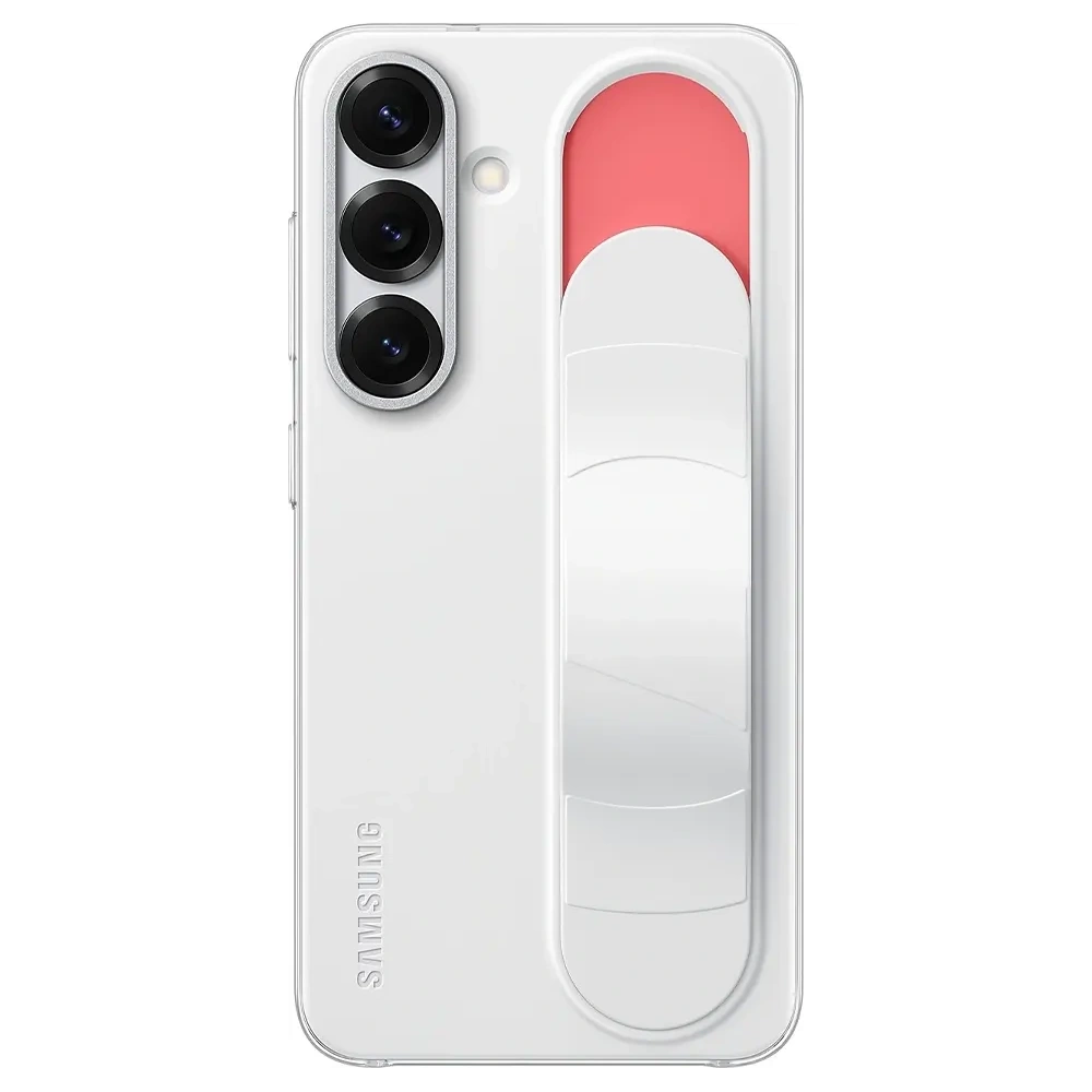 Etui Samsung Standing Grip do Galaxy S25+ Plus biały