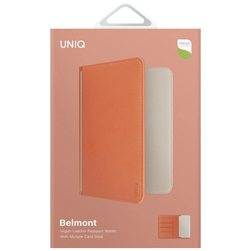 Kup Etui na pasaport UNIQ Belmont s RFID blokací terrakota slonová kost - UNIQ1441 - {ean13} - Sklep Home Screen