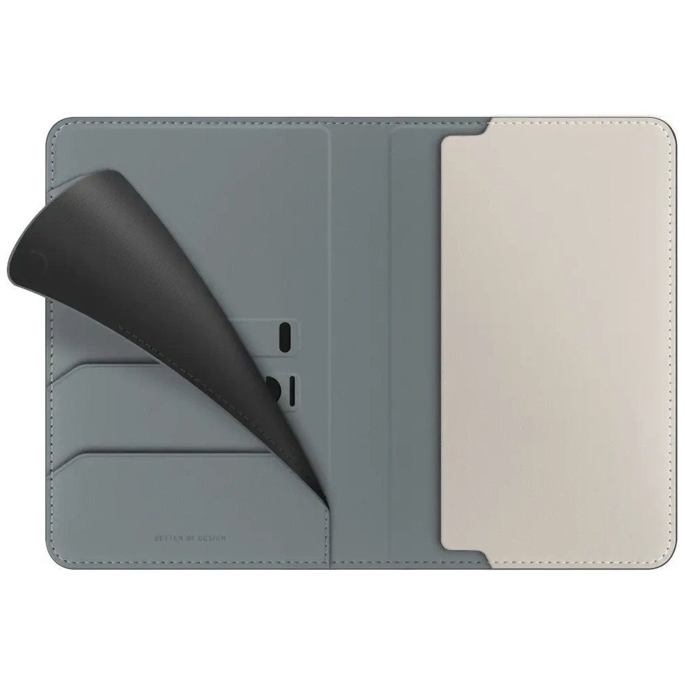 Etui na paszport UNIQ Belmont blokada RFID zielony kość słoniowa