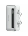 Powerbanka USAMS US-CD233 4500mAh USB-C, Lightning 20W PD Rychlé nabíjení stříbrná/silver