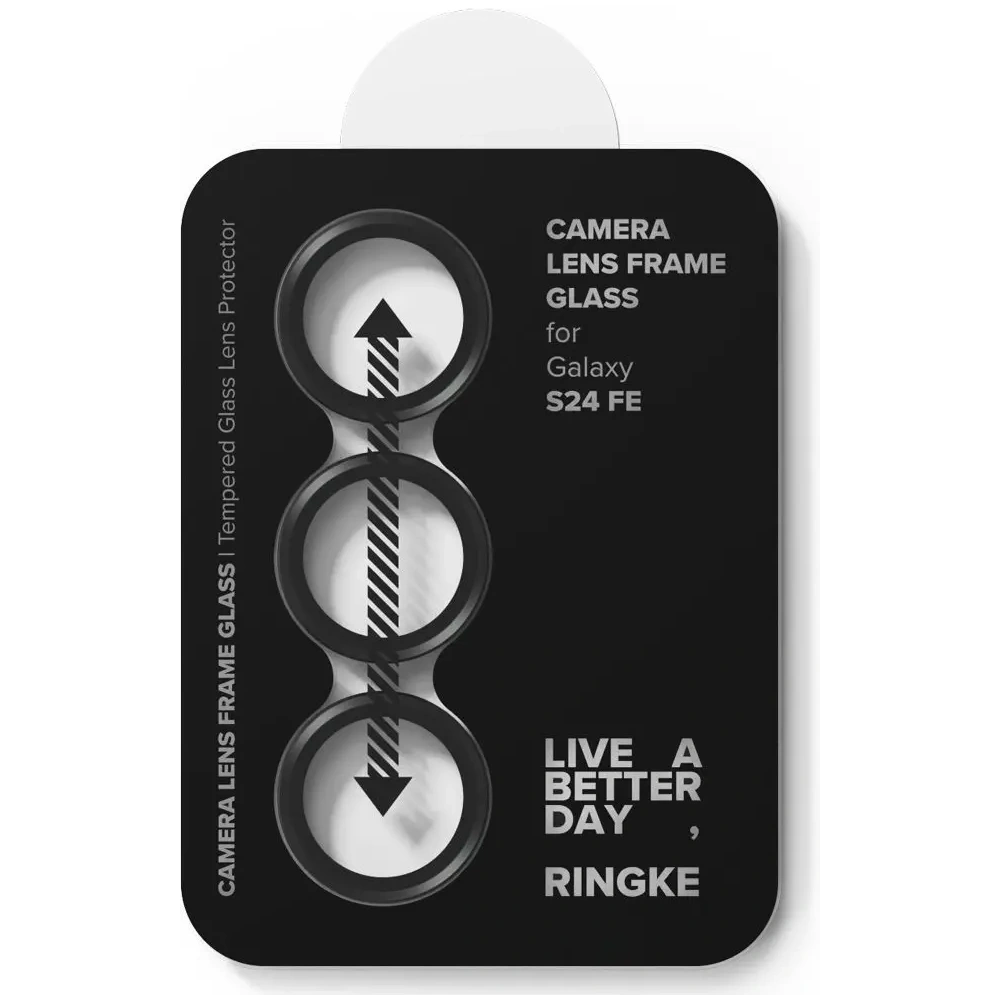 Nakładka Ringke Camera Frame Protector Samsung Galaxy S24 FE Black [2 PACK]