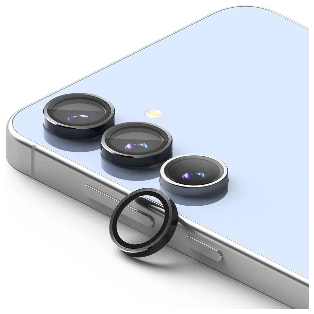 Nakładka Ringke Camera Frame Protector Samsung Galaxy S24 FE Black [2 PACK]