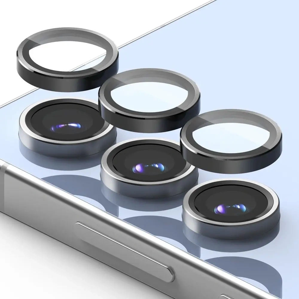 Nakładka Ringke Camera Frame Protector Samsung Galaxy S24 FE Black [2 PACK]