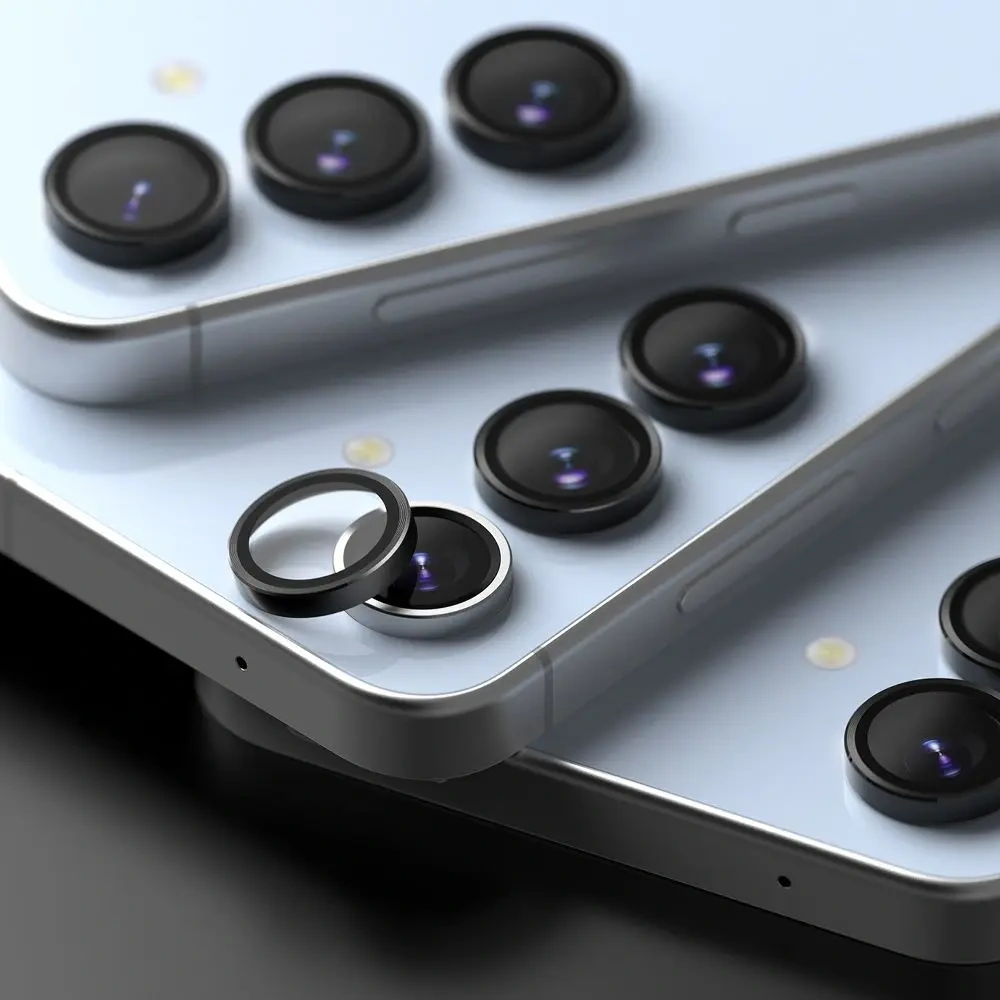 Nakładka Ringke Camera Frame Protector Samsung Galaxy S24 FE Black [2 PACK]