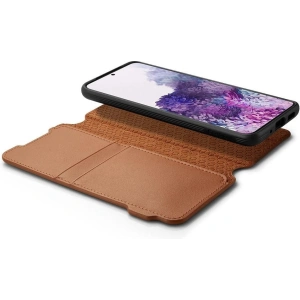 Kup Etui Spigen Ciel Wallet Brick Samsung Galaxy S20+ Plus Saddle Brown - SPN1090BR - {ean13} - Sklep Home Screen