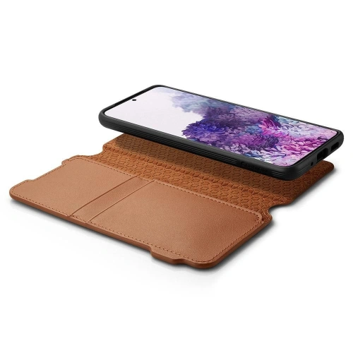 Buy Spigen Ciel Wallet Brick Samsung Galaxy S20+ Plus Saddle Brown - SPN1090BR - {ean13} - Home Screen Store Europe