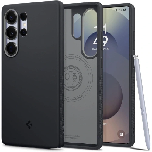 Kup Etui Spigen Nano Pop Mag MagSafe Samsung Galaxy S25 Ultra Black Sesame - SPN16633 - {ean13} - Sklep Home Screen