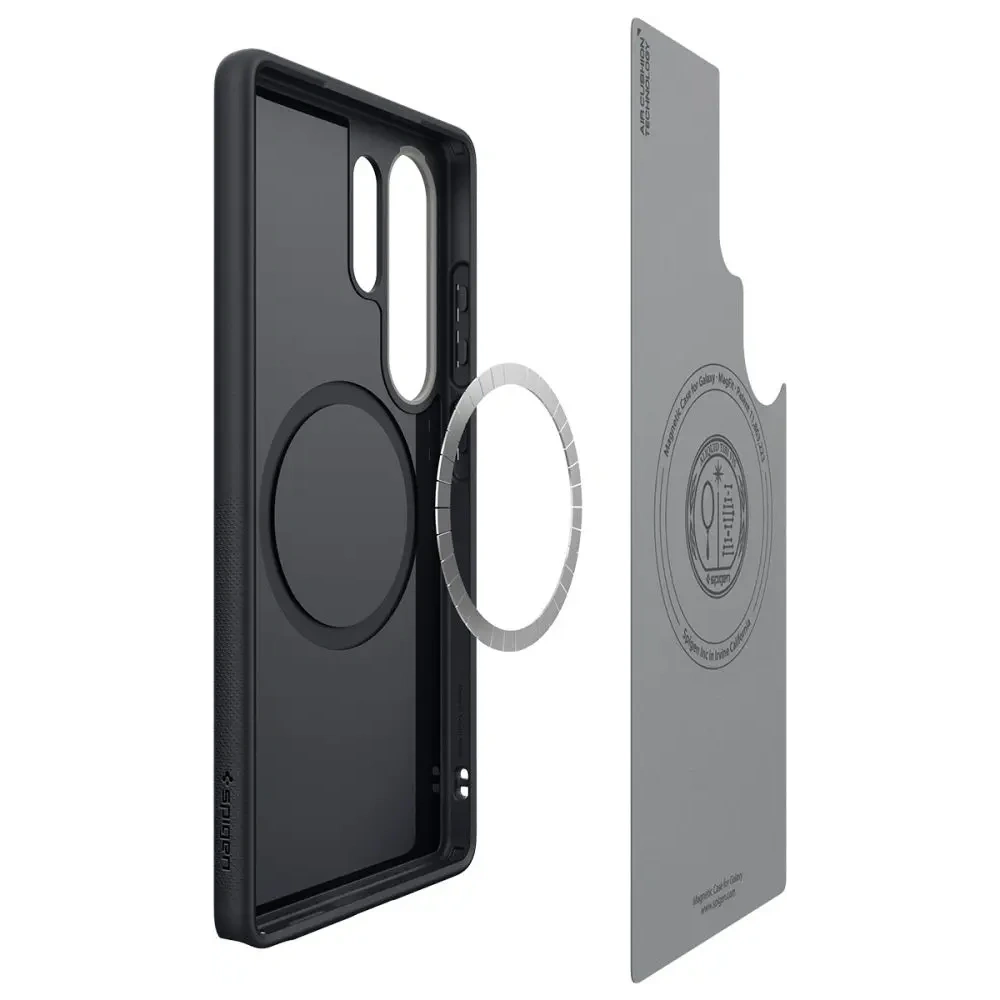 Etui Spigen Nano Pop Mag MagSafe Samsung Galaxy S25 Ultra Black Sesame