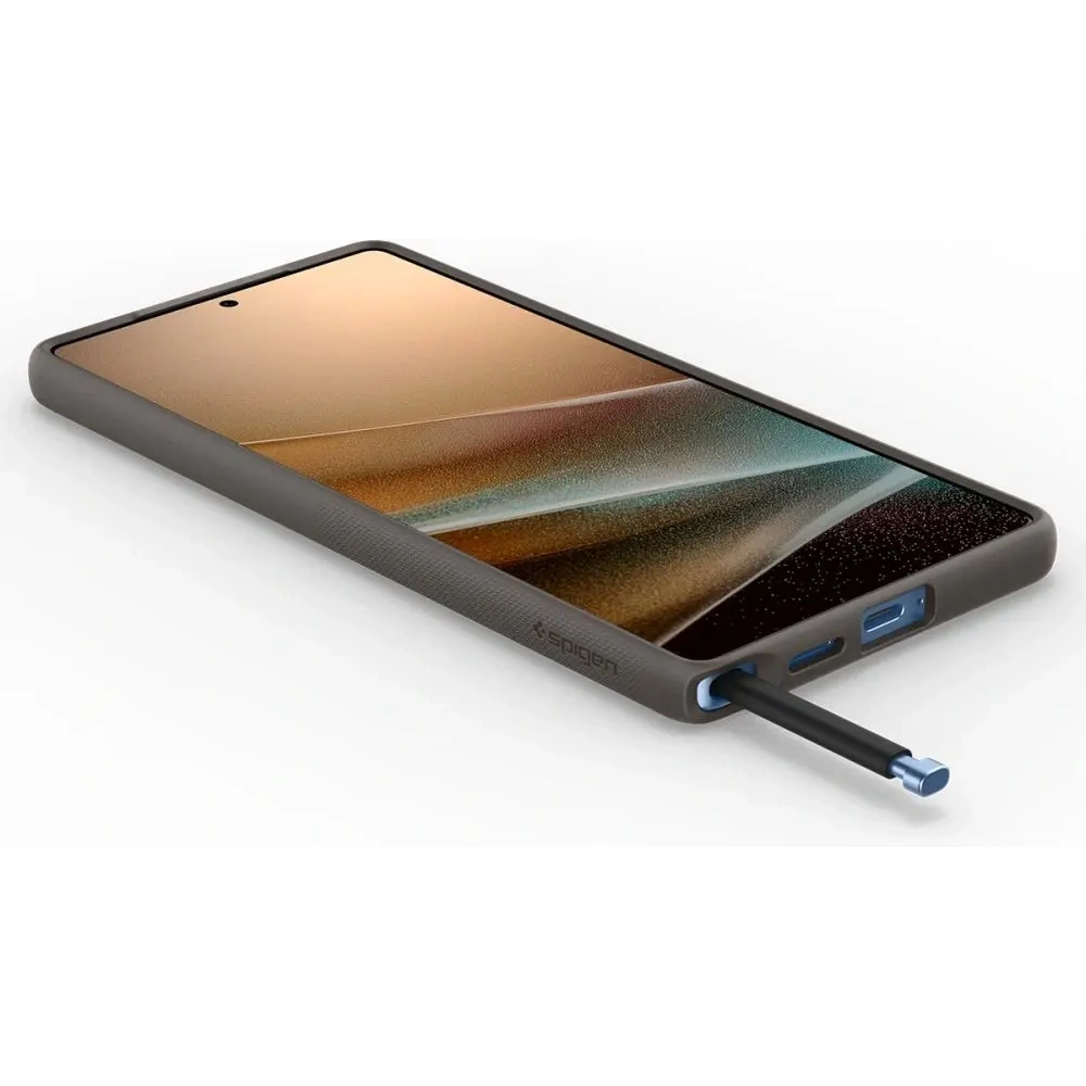 Etui Spigen Nano Pop Mag MagSafe Samsung Galaxy S25 Ultra Papaya Grey