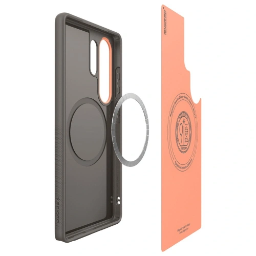 Buy Spigen Nano Pop Mag MagSafe Samsung Galaxy S25 Ultra Papaya Grey - SPN16634 - {ean13} - Home Screen Store Europe