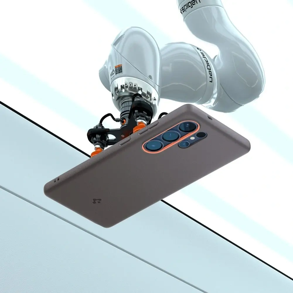 Etui Spigen Nano Pop Mag MagSafe Samsung Galaxy S25 Ultra Papaya Grey