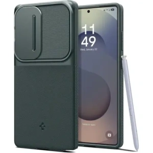 Buy Spigen Optik Armor Samsung Galaxy S25 Ultra Abyss Green - SPN16635 - {ean13} - Home Screen Store Europe